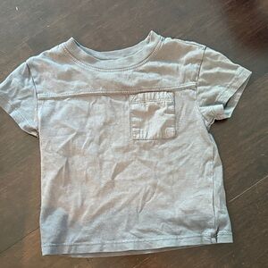Cat & Jack Light Gray Short Sleeve Tee